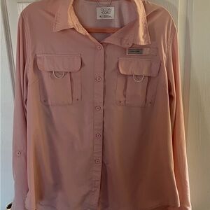 Ocean + Coast Pink Button-Up Shirt